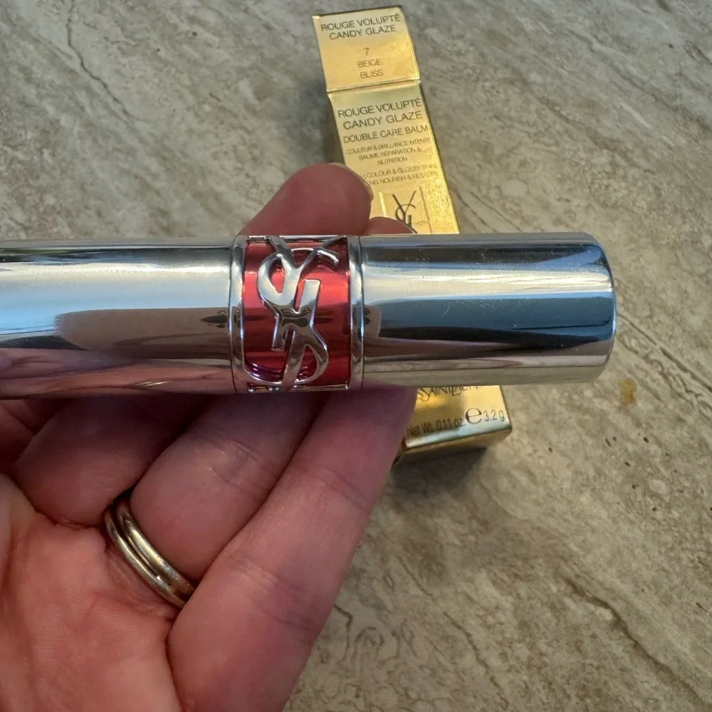 Yves Saint Laurent Rouge Volupté Candy Glaze Lipstick #7